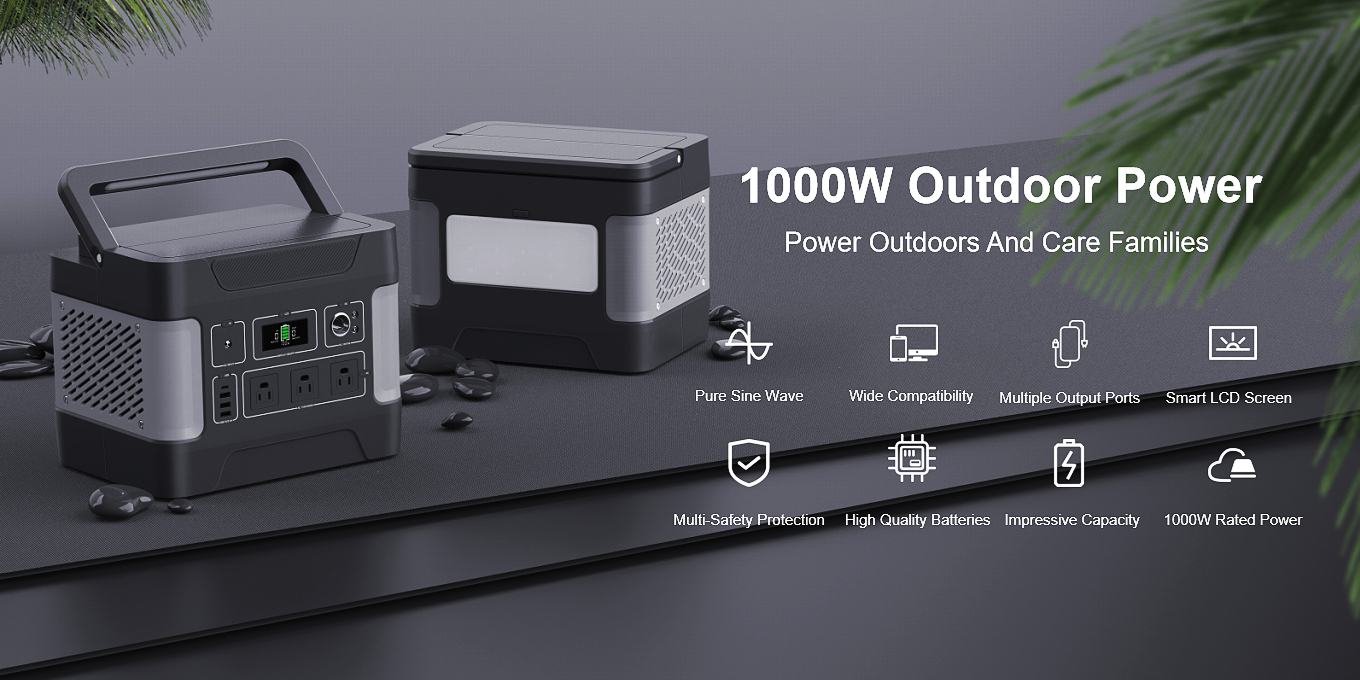Jenereta ya Sola ya Mzunguko wa kina wa 1000W Kwa Kuchaji kwa Rununu