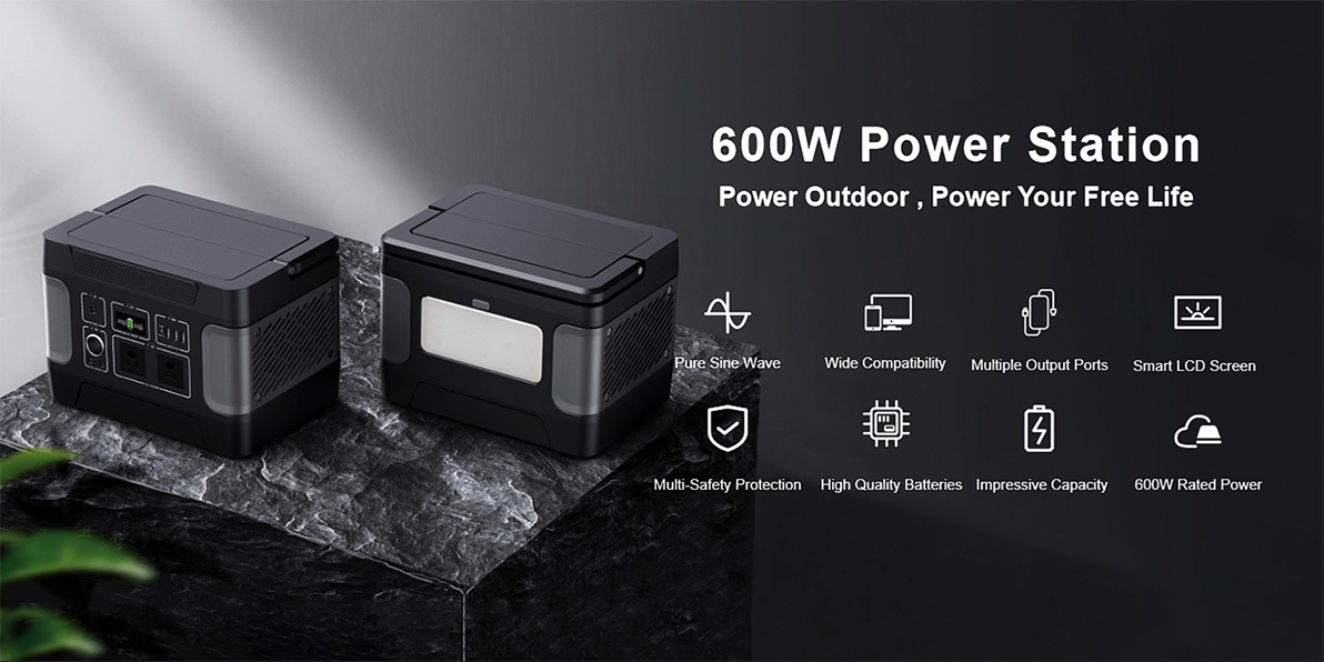 600W Jenereta ya Jua isiyo na joto kwa Nguvu ya Hifadhi Nakala ya Nyumbani